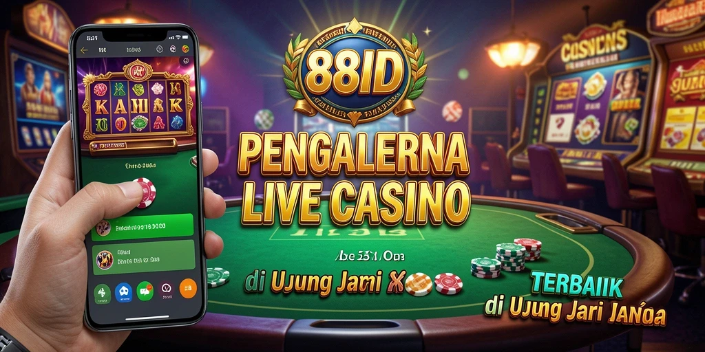 Screenshot gameplay Live Casino yang mendebarkan di 88ID.