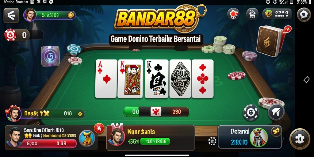 Tampilan gameplay menegangkan di BANDAR88 dengan grafis memukau.