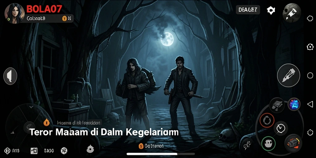 Gameplay menegangkan penuh dengan ketakutan dan kejutan.