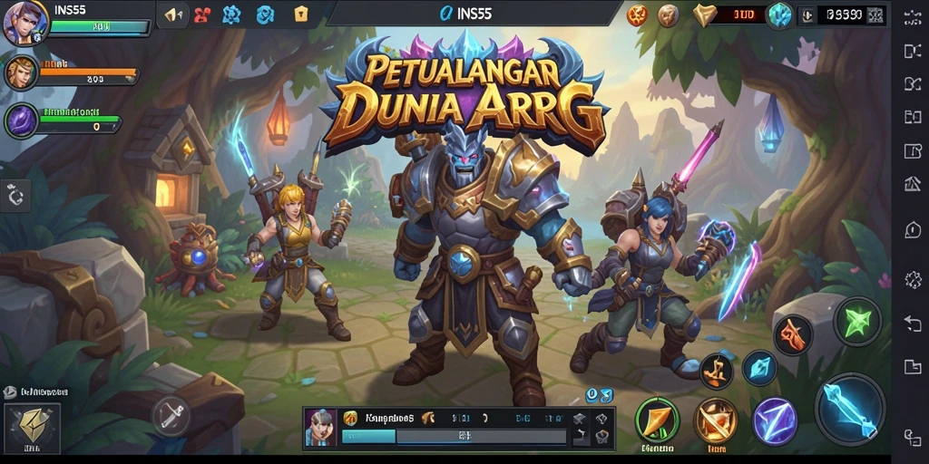 Gameplay ARPG yang mendebarkan di INS55.