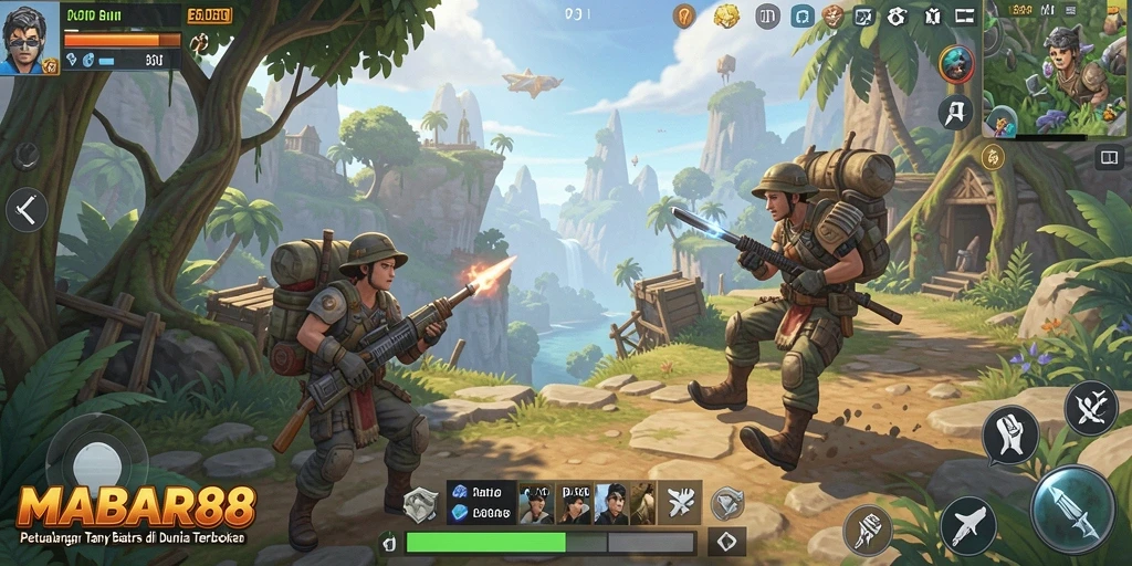 Tampilan gameplay MABAR88 yang memikat dan interaktif.