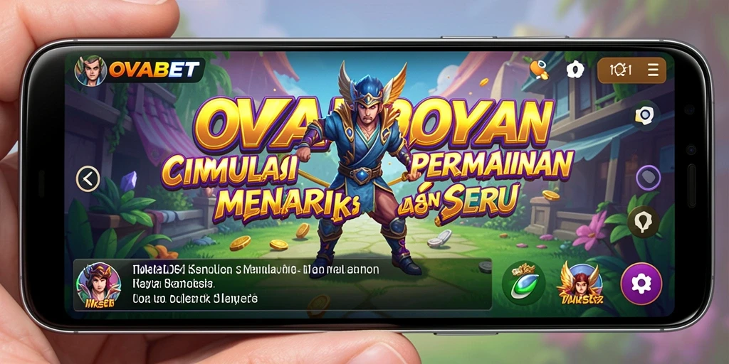 Tampilan gameplay OVABET yang memukau dan penuh tantangan.