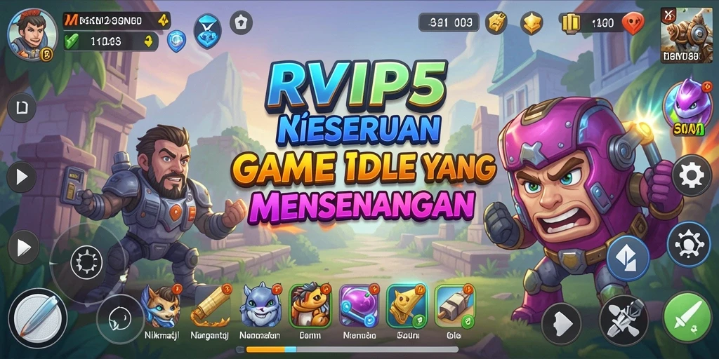 Tampilan gameplay <strong>RVIP5</strong> yang menarik dan interaktif.